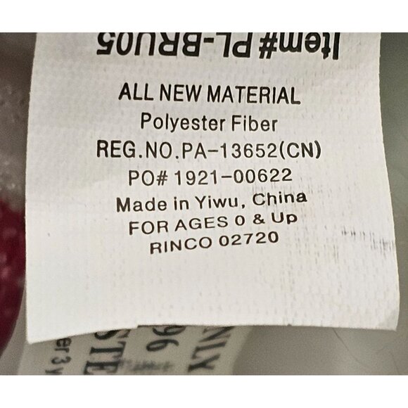 Plush Rainbow Unicorn Pony Stuffed Animal Toy Polyester Fiber 7.5" - Picture 3 of 13